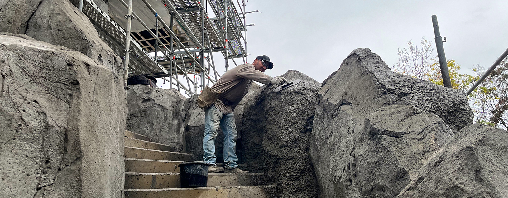 Rockwork materials